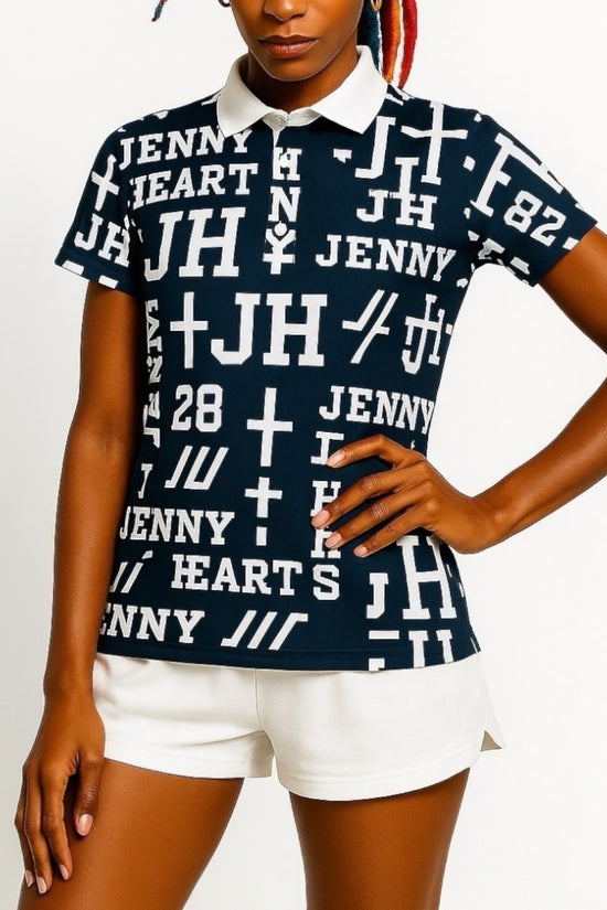 เสื้อโปโลผู้หญิง Logotipo สำหรับใส่เล่นกอล์ฟในฤดูร้อน แขนสั้น ยืดหยุ่น แห้งเร็ว ระบายอากาศได้ดี สัมผัสนุ่มลื่น ป้องกันรังสียูวี มีสไตล์และน่ารัก