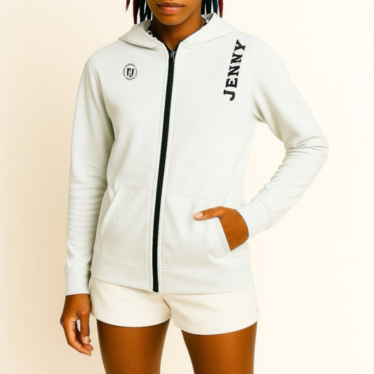 Ladies Smooth Hoodie レディース ゴルフウェア ブルゾン ハイストレッチ 接触冷感 なめらか肌触り UVカット 春夏