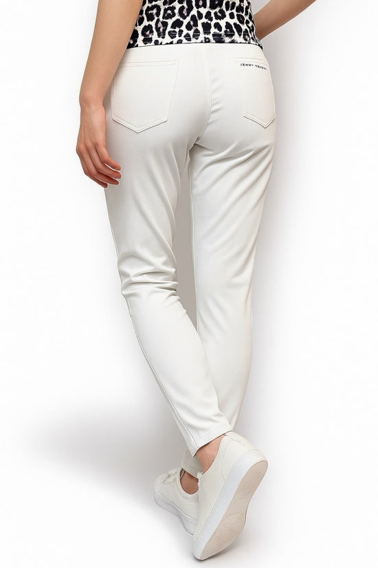 Ladies Slim Fit Pants ２Way Stretch ゴルフウェア レディース 夏 ストレッチパンツ スリム ドライ 伸縮性 UVカット 透防止 高品質素材 オールシーズン JH25-P061