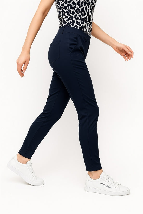 Ladies Slim Fit Pants ２Way Stretch ゴルフウェア レディース 夏 ストレッチパンツ スリム ドライ 伸縮性 UVカット 透防止 高品質素材 オールシーズン JH25-P061