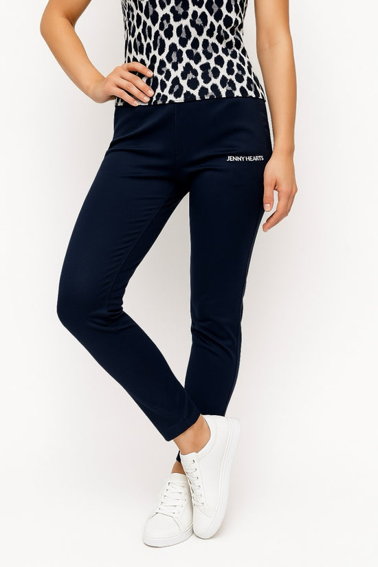 Ladies Slim Fit Pants ２Way Stretch ゴルフウェア レディース 夏 ストレッチパンツ スリム ドライ 伸縮性 UVカット 透防止 高品質素材 オールシーズン JH25-P061