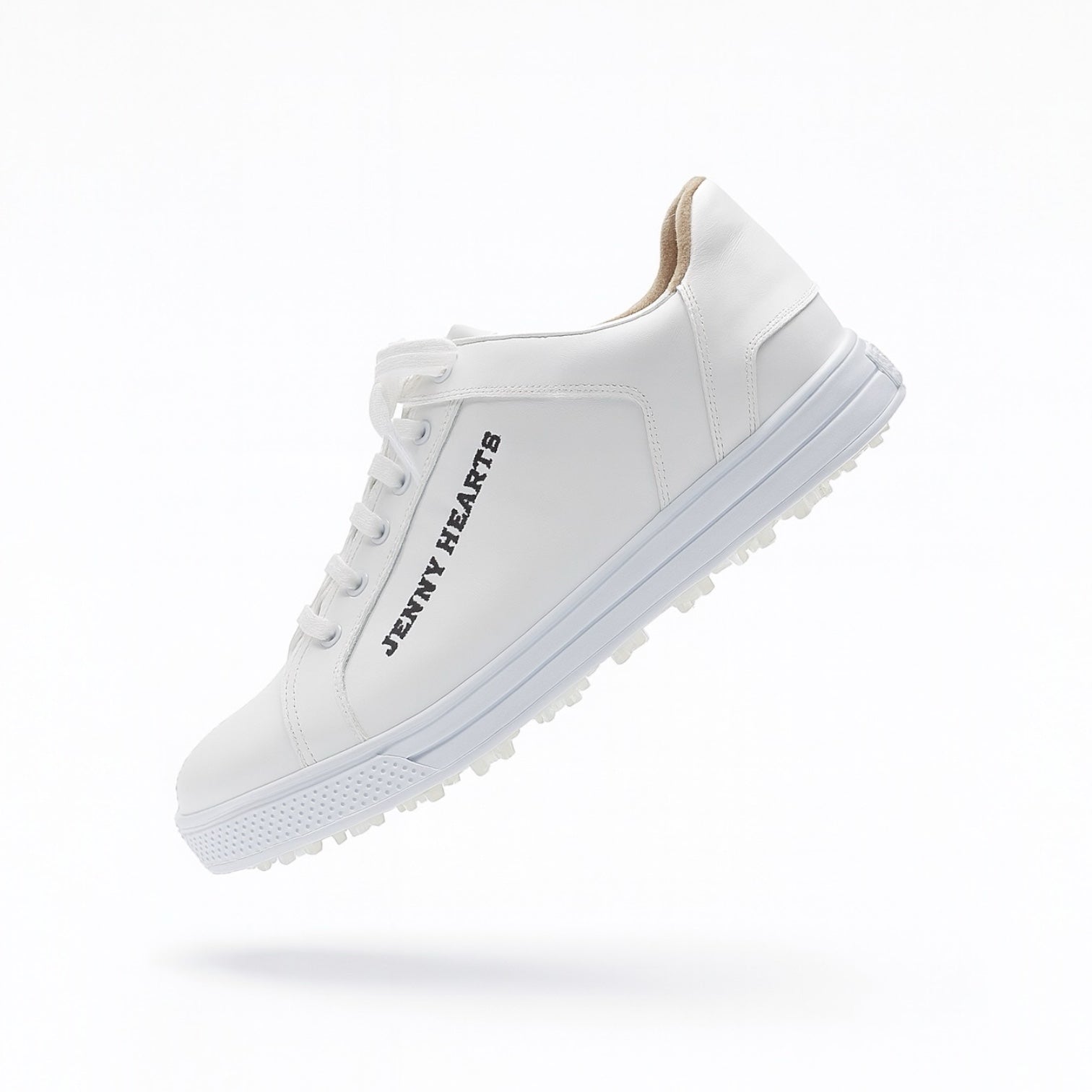 ＼創業祭限定価格／Mens Golf Shoes Azasコラボ 002  Tour Model スパイクレス 本皮 軽量 白 メンズ ゴルフ シューズ ツアープロ愛用