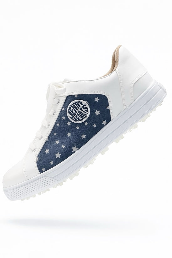＼創業祭限定価格／Mens Golf Shoes Azasコラボ 001 スパイクレス 本革 2024年モデル