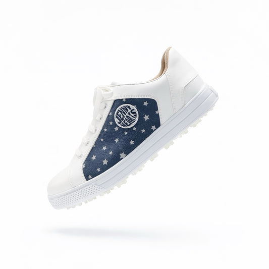 ＼創業祭限定価格／Mens Golf Shoes Azasコラボ 001 スパイクレス 本革 2024年モデル