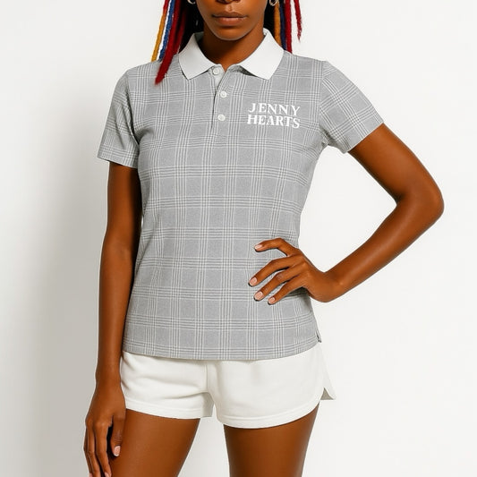 Ladies Polo Shirt Light Grey レディースゴルフウェア ポロシャツ ライトグレー レディース 春夏