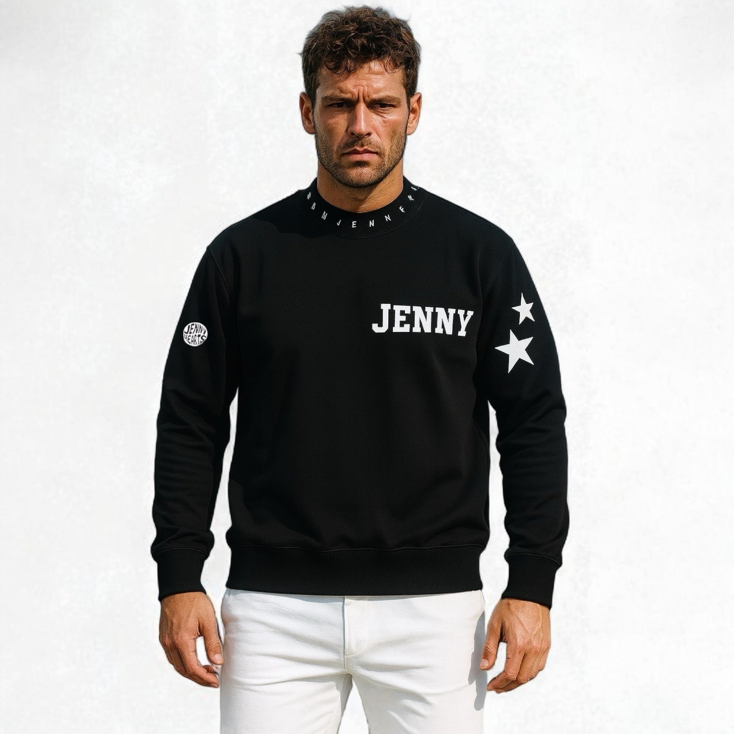 人気商品／Golf Pullover Unisex ブルオーバー モックネック 秋春 長袖