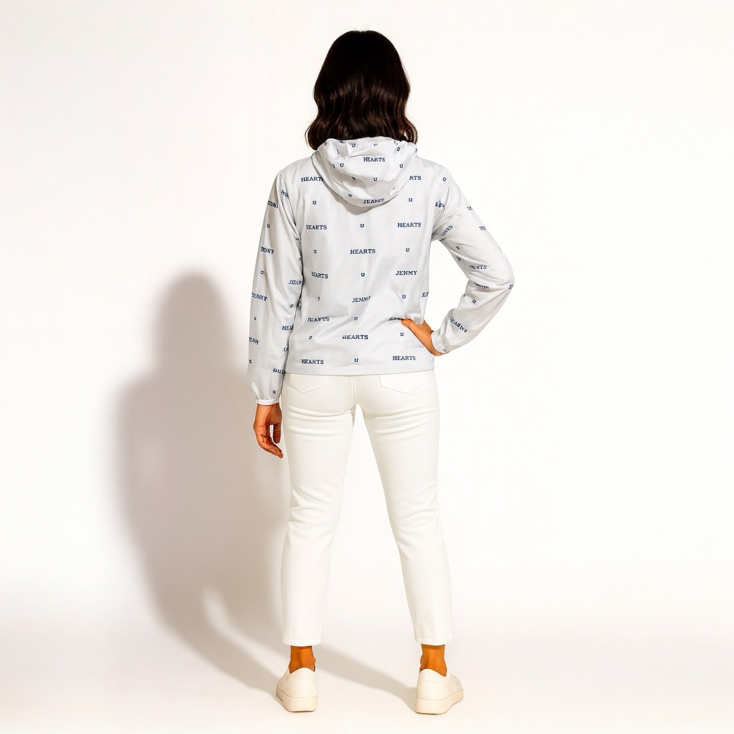 เสื้อแจ็คเก็ตกอล์ฟ Logotipo Blouson สำหรับผู้หญิง มีฮู้ด น้ำหนักเบา ผ้าบางพิเศษ ซับในตาข่าย กันน้ำ ป้องกันรังสียูวี เหมาะสำหรับทุกฤดูกาล