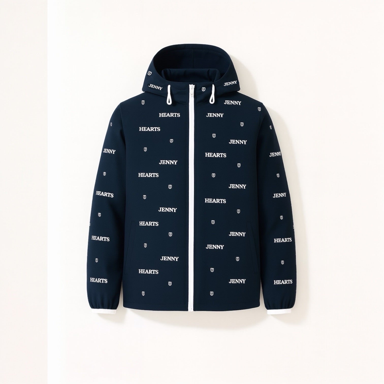 Mens Logotipo Blouson ゴルフウェア メンズ ブルゾン ジャンパー フード付き 軽量 極薄生地 裏メッシュ 撥水 UVカット 春夏秋 オールシーズン