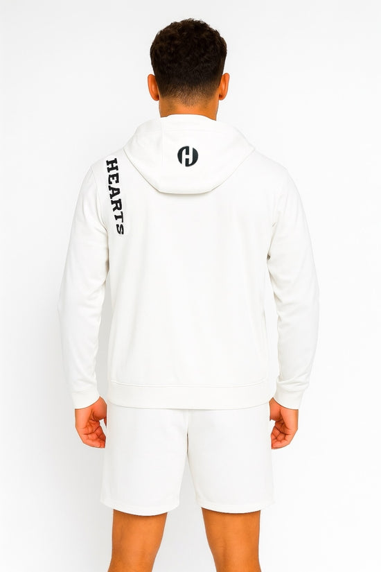 Mens Smooth Hoodie メンズ ゴルフウェア ブルゾン パーカー 接触冷感 なめらか肌触り ハイストレッチ UVカット おしゃれ フード付き 春夏秋