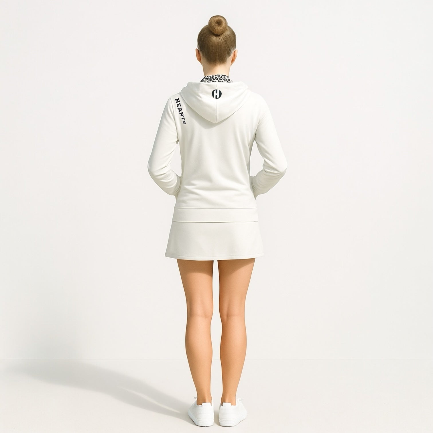 Ladies Smooth Hoodie レディース ゴルフウェア ブルゾン ハイストレッチ 接触冷感 なめらか肌触り UVカット 春夏秋