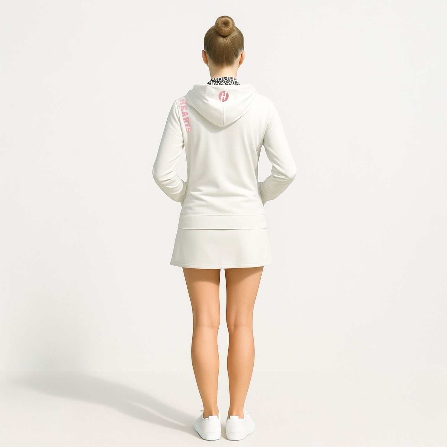 Ladies Smooth Hoodie レディース ゴルフウェア ブルゾン ハイストレッチ 接触冷感 なめらか肌触り UVカット 春夏秋