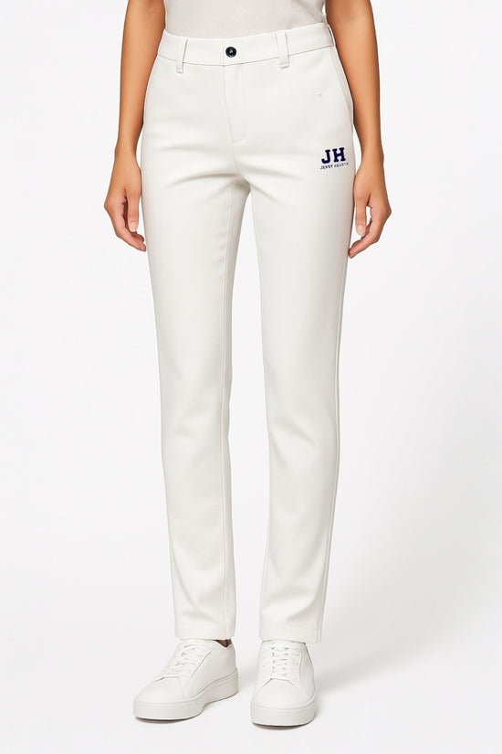 ＼予約販売／Golf Pants Slim Fit Straight Unisex ゴルフウェア 男女兼用 春夏秋 パンツ スリムフィット ストレート 伸縮性高い 速乾 接触冷感 UVカット 防透け 高機能 日本製 SDGS (la)