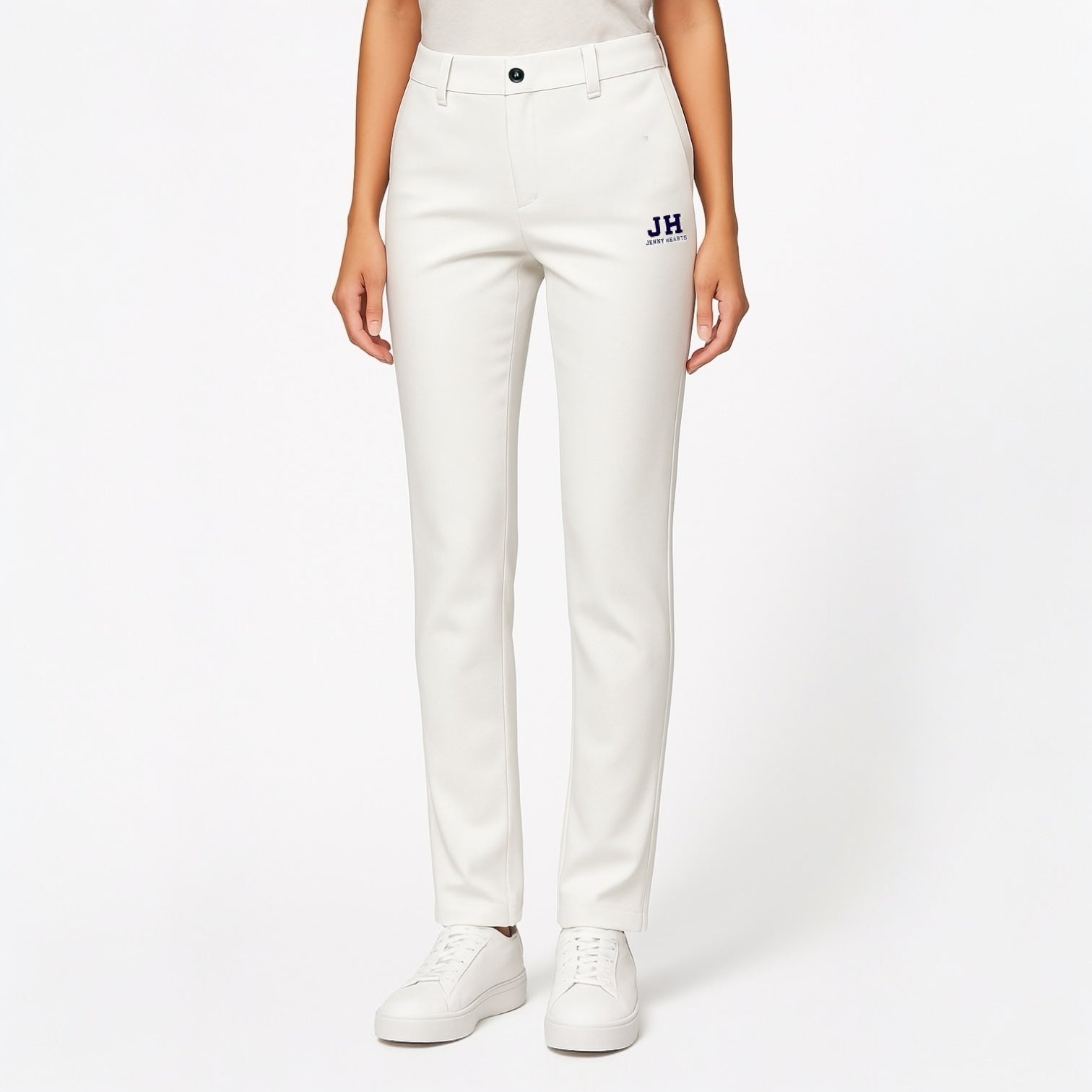＼予約販売／Golf Pants Slim Fit Straight Unisex ゴルフウェア 男女兼用 春夏秋 パンツ スリムフィット ストレート 伸縮性高い 速乾 接触冷感 UVカット 防透け 高機能 日本製 SDGS (la)