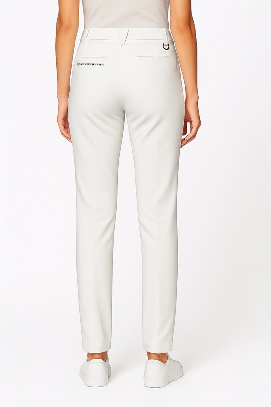 ＼予約販売／Golf Pants Slim Fit Straight Unisex ゴルフウェア 男女兼用 春夏秋 パンツ スリムフィット ストレート 伸縮性高い 速乾 接触冷感 UVカット 防透け 高機能 日本製 SDGS (la)