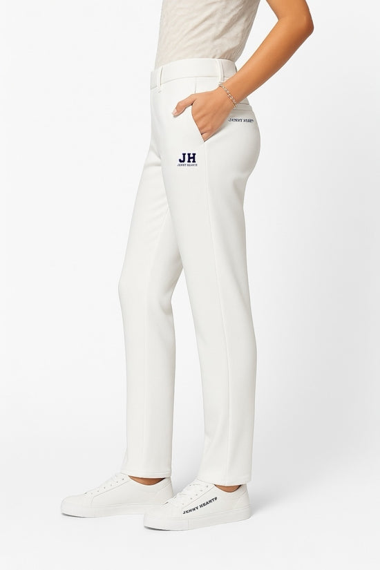 ＼予約販売／Golf Pants Slim Fit Straight Unisex ゴルフウェア 男女兼用 春夏秋 パンツ スリムフィット ストレート 伸縮性高い 速乾 接触冷感 UVカット 防透け 高機能 日本製 SDGS (la)
