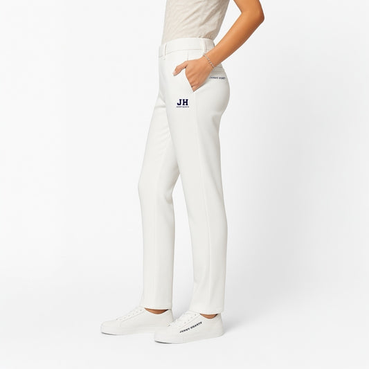 ＼予約販売／Golf Pants Slim Fit Straight Unisex ゴルフウェア 男女兼用 春夏秋 パンツ スリムフィット ストレート 伸縮性高い 速乾 接触冷感 UVカット 防透け 高機能 日本製 SDGS (la)