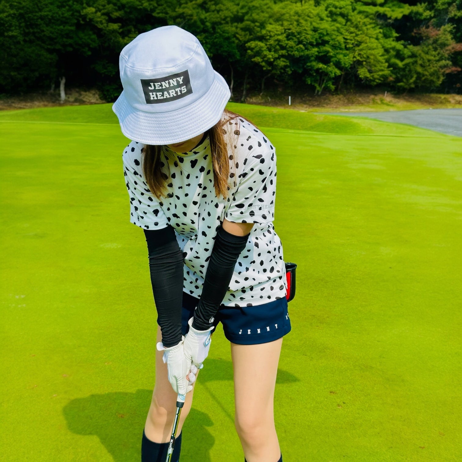 Unisex Golf Bucket Hat ユニセックス バケットハット コットン  58cm 男女兼用 オールシーズン