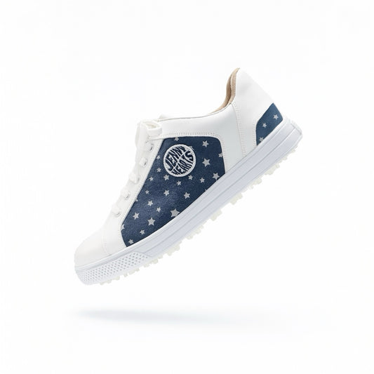 ＼創業祭9/7まで限定価格／Mens Golf Shoes Azasコラボ 001 スパイクレス 本革 2024年モデル