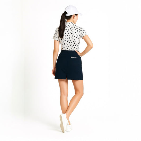 Junior girls Multi Stretch Skirt 001 ゴルフ スカート ジュニアゴルフウェア マルチストレッチ 紺 155cm