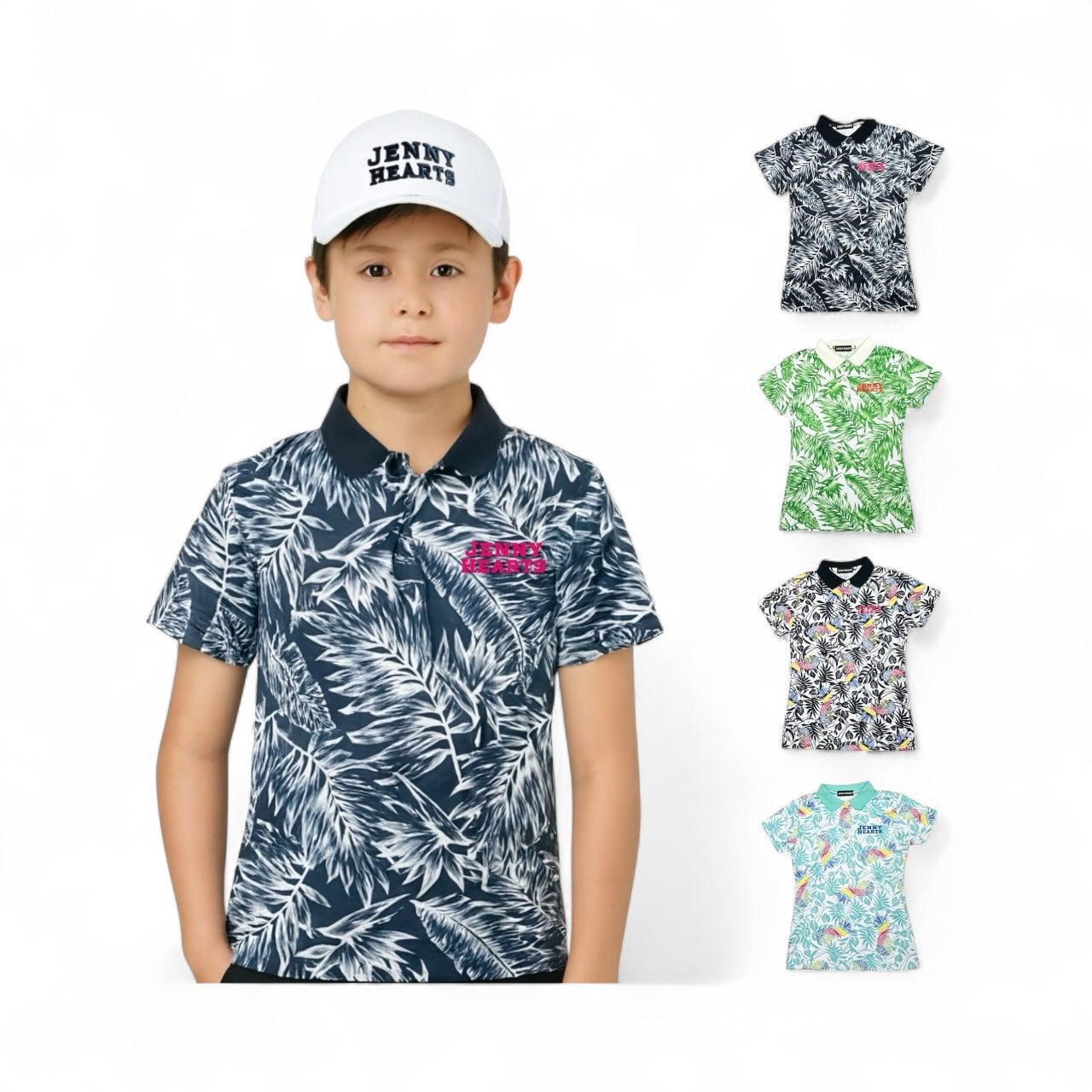 Junior Boys Polo Shirt ボーイズ ポロシャツ ジュニアゴルフウェア ガールズ 女の子 キッズ ゴルフ ゴルフポロシャツ ガールズウェア 春 夏 秋 ドライタッチ おしゃれポロシャツ
