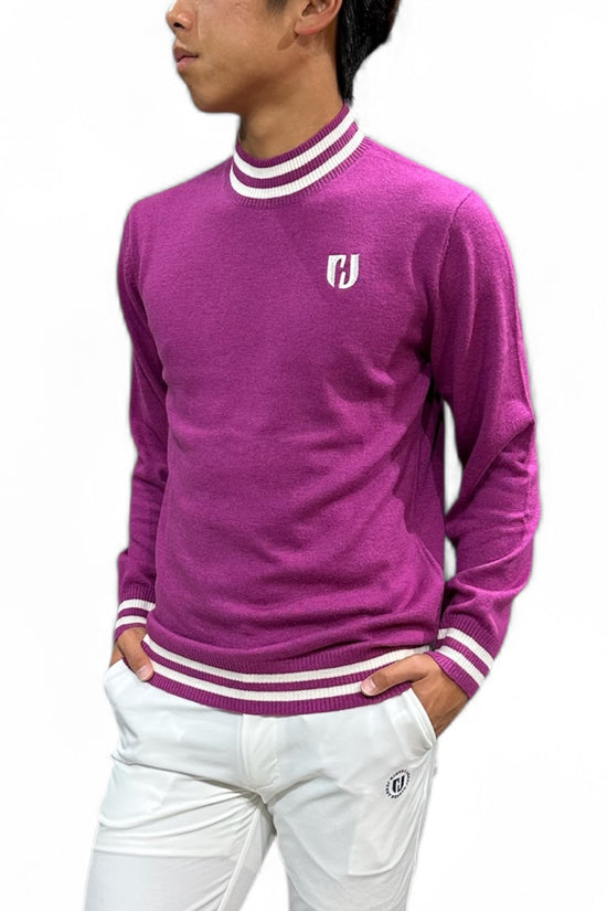 Mens BWB Sweater メンズニットセーター 伸縮性 おしゃれ 薄手 秋冬