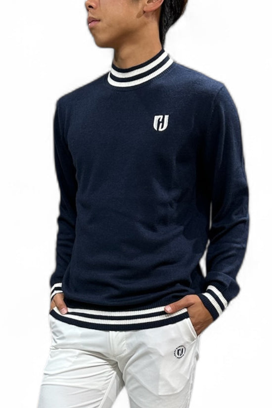 Mens BWB Sweater メンズニットセーター 伸縮性 おしゃれ 薄手 秋冬
