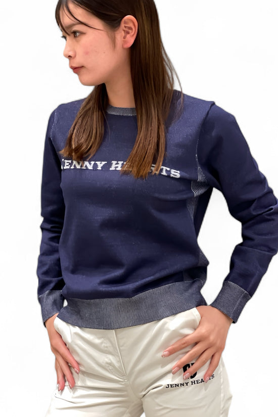 Light Weight Sweater レディース ガールズ ゴルフウェア ブルゾン ブランド 薄手セーター レディースファッション 長袖 女性 おしゃれ 春 夏 秋 オールシーズン 軽量 ポリエステル かわいい 丸洗いOK