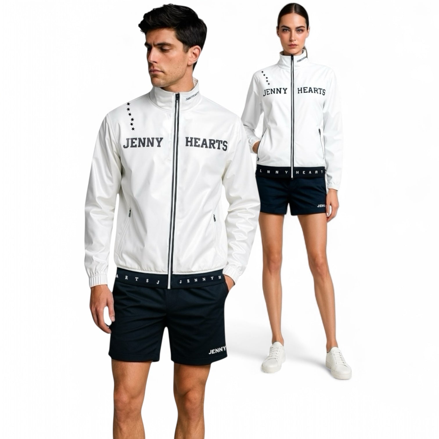 ＼予約割引／All Star Blouson Unisex ゴルフウェア ブルゾン 秋冬 ユニセックス 多機能 防水 撥水 防風 透湿 伸縮性 日本製
