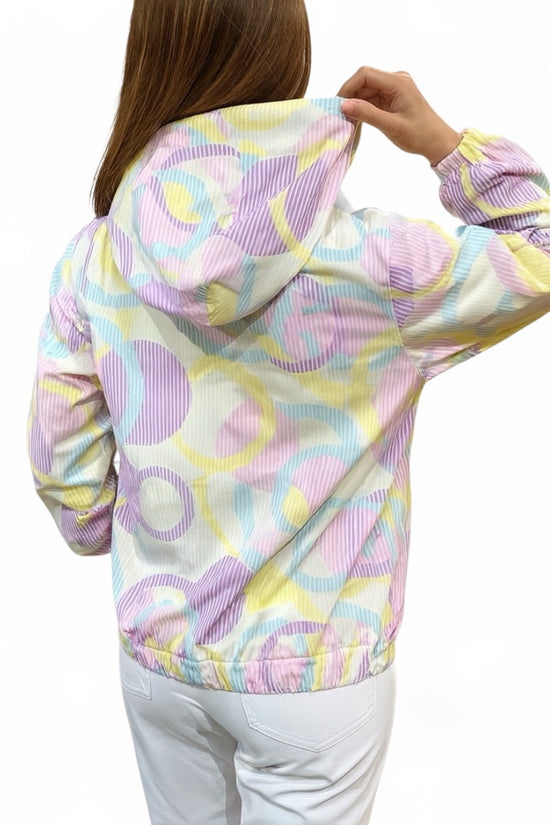 Ladies Golf Blouson Luminous ゴルフウェア レディース ブルゾン ダブルジップ ジャケット パーカー フード おしゃれ 秋