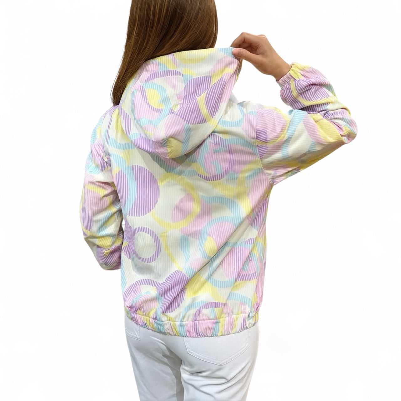 Ladies Golf Blouson Luminous ゴルフウェア レディース ブルゾン ダブルジップ ジャケット パーカー フード おしゃれ 秋