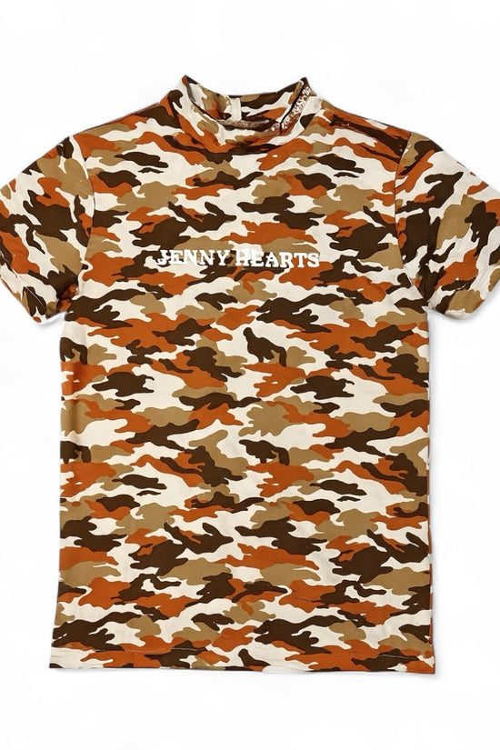 Men's Smooth Mock Camouflage Camouflage Jacket, Cool to the Touch, Smooth to the Touch, Stylish Spring/Summer Golf Wear