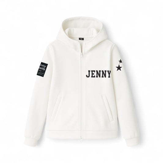Junior Unisex ZipUp Jacket ジュニアゴルフジャケット フード付き ジュニアゴルフウェア ボーイズ ガールズ ユニセックス 春 夏 秋 フード 男の子 女の子 キッズ 140cm 150cm おしゃれ 可愛い