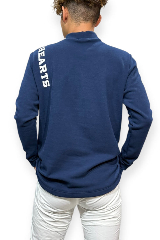 Mens Wool Inspired Mock Neck 厚手裏起毛 メンズゴルフウェア モックネック ウール 伸縮性 暖かい ネイビー 黒 XL