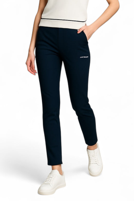 Ladies Slim Fit Pants ２Way Stretch ゴルフウェア レディース 秋 ストレッチパンツ スリム ドライ 伸縮性 UVカット 透防止 高品質素材 オールシーズン JH25-P061