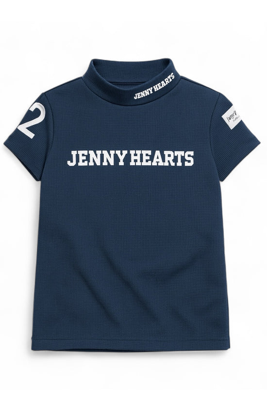 Recommended: Junior Girls' Waffle Mock Neck Golf Wear. This stylish, cotton-touch, cool, and opaque design is available in sizes 130cm, 140cm, and 150cm. Cute and recommended.