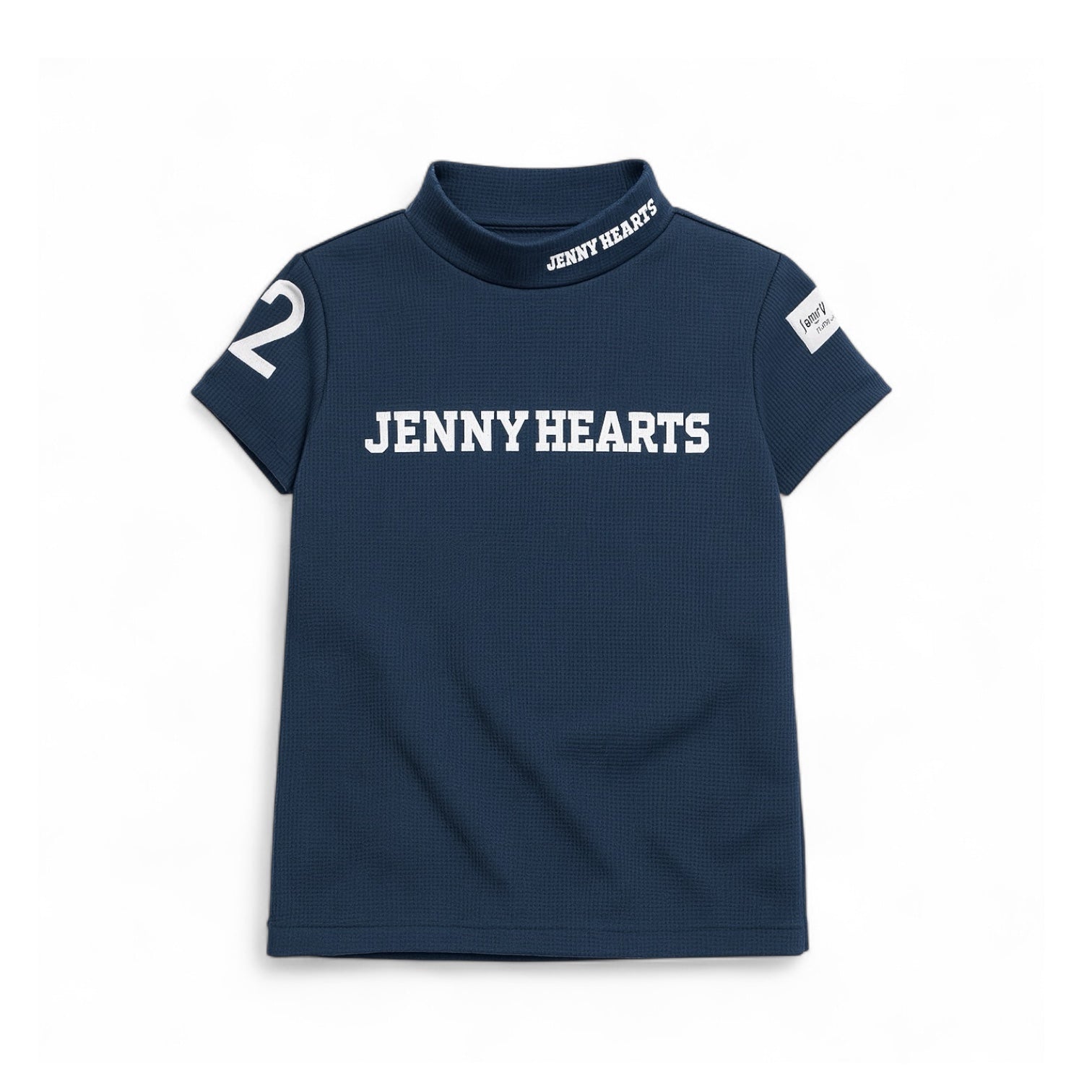 Recommended: Junior Girls' Waffle Mock Neck Golf Wear. This stylish, cotton-touch, cool, and opaque design is available in sizes 130cm, 140cm, and 150cm. Cute and recommended.