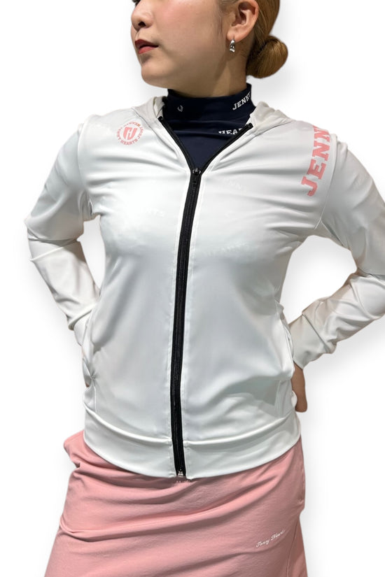 Women's Smooth Hoodie, a high-stretch, cool-to-the-touch, smooth-to-the-touch jacket with UV protection for spring, summer, and fall.