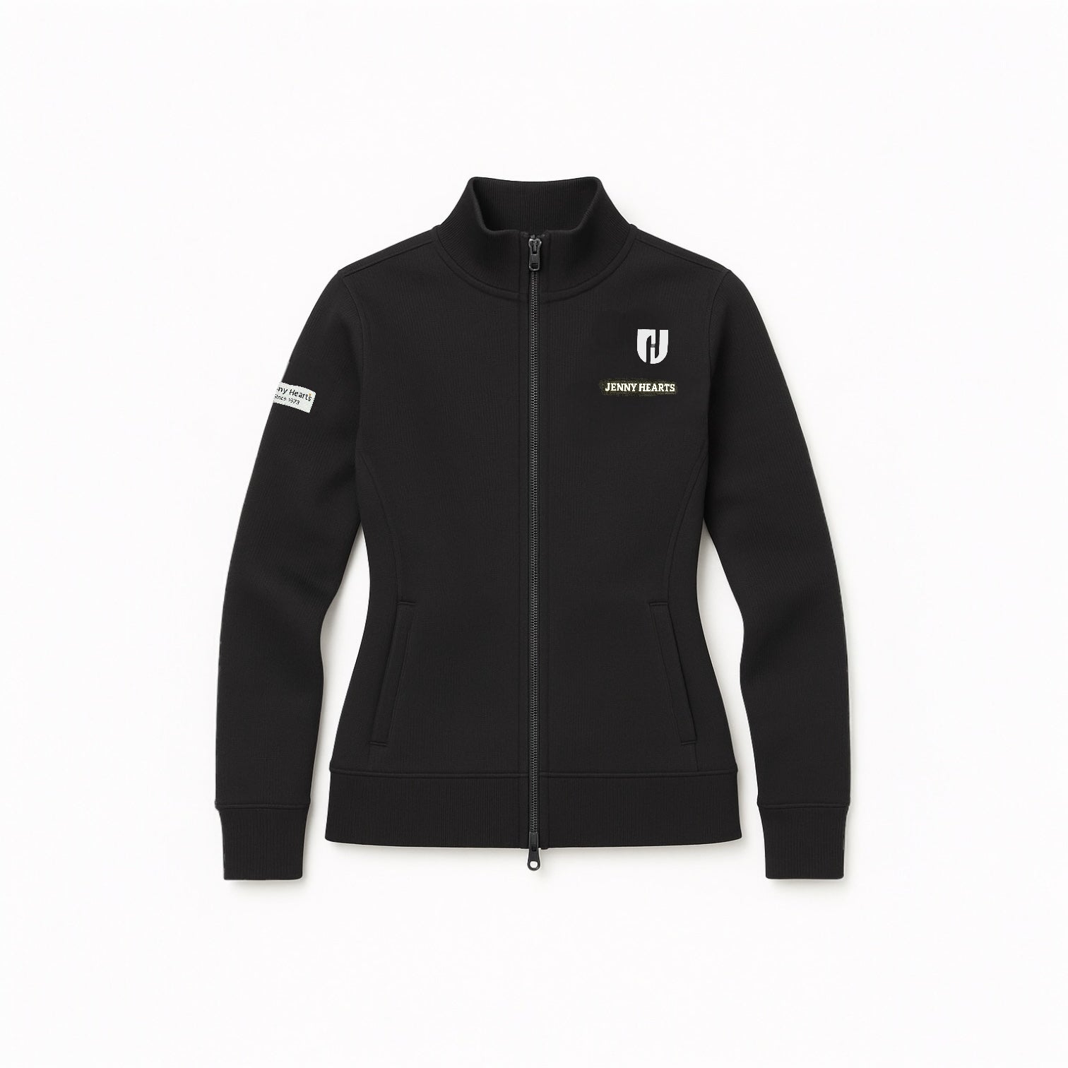 Women's All-Star Bear Tereko Blouson, Long Sleeve, Warm, Stretchy, Black, for Fall and Winter Golf