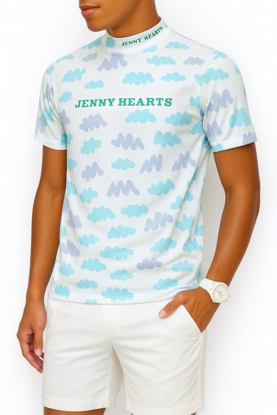 Men's Smooth Mock Doodle Golf Apparel, Mock Neck, Short Sleeves, Spring/Summer, Cool to the Touch, Highly Stretchy, Smooth to the Touch, Smooth Series