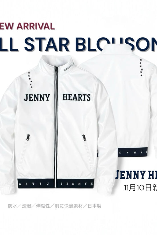 ＼新発売／All Star Blouson Unisex ゴルフウェア ブルゾン 秋冬 ユニセックス 多機能 防風 防水 撥水 保温 透湿 伸縮性 日本製