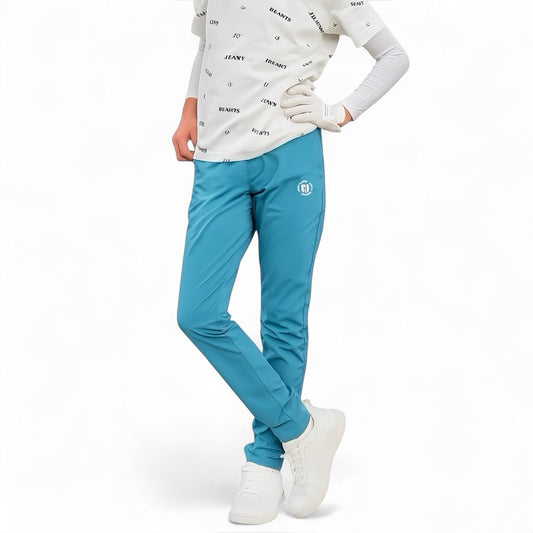 Junior Girls Elastic Pants 002 ガールズ ゴルフパンツ 伸縮性 スタイリッシュ 秋春 140cm 150cm 155cm ジュニアゴルフウェア