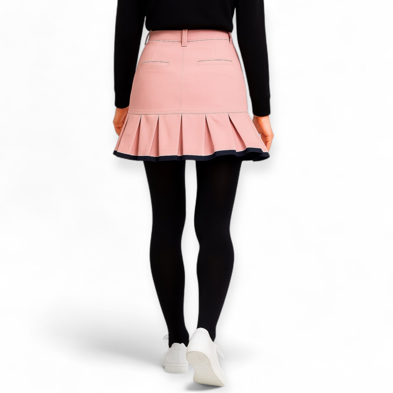 Ladies Elastic Flare Skirt Custom Ver. レディース ゴルフスカート 透け防止 伸縮性 フレアスカート レディースゴルフウェア