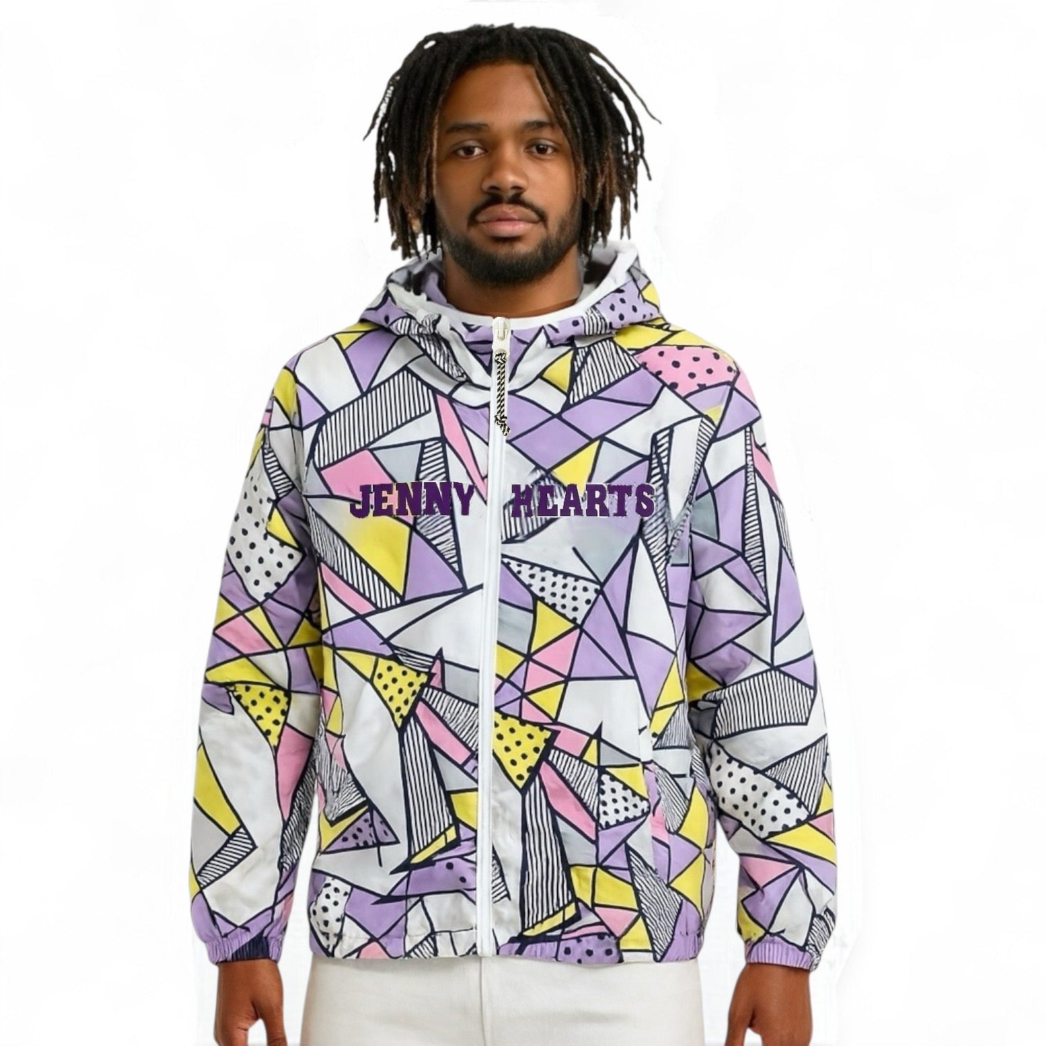 Unisex Golf Blouson Pleasurable Custom Ver.ゴルフウェア メンズ レディース ブルゾン ダブルジップ ジャケット パーカー フード デザイン性秋春