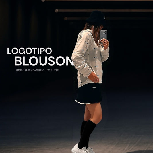 Ladies Logotipo Blouson ゴルフウェア レディースブルゾン ジャンパー フード付き 防寒 防水 軽量 裏メッシュ 撥水 UVカット 春夏秋 オールシーズン