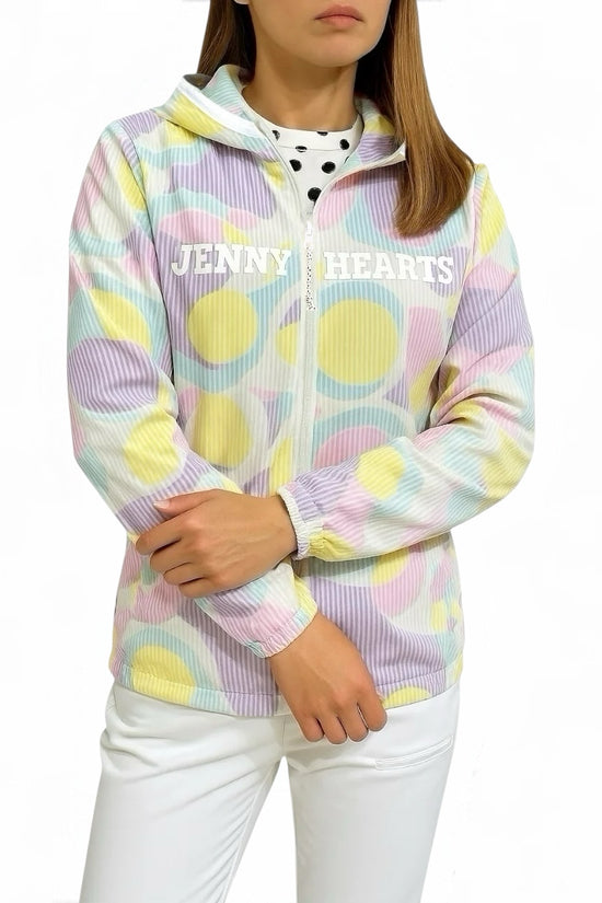 Ladies Golf Blouson Luminous Custom Ver.ウェア レディース ブルゾン ダブルジップ ジャケット パーカー フード おしゃれ 秋