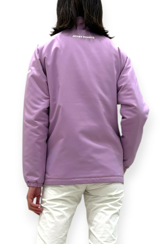 ユニセックス 中綿ブルゾン 長袖 暖かい アジャスター調整 保温 防風 防寒 アウター 大人 ジュニア