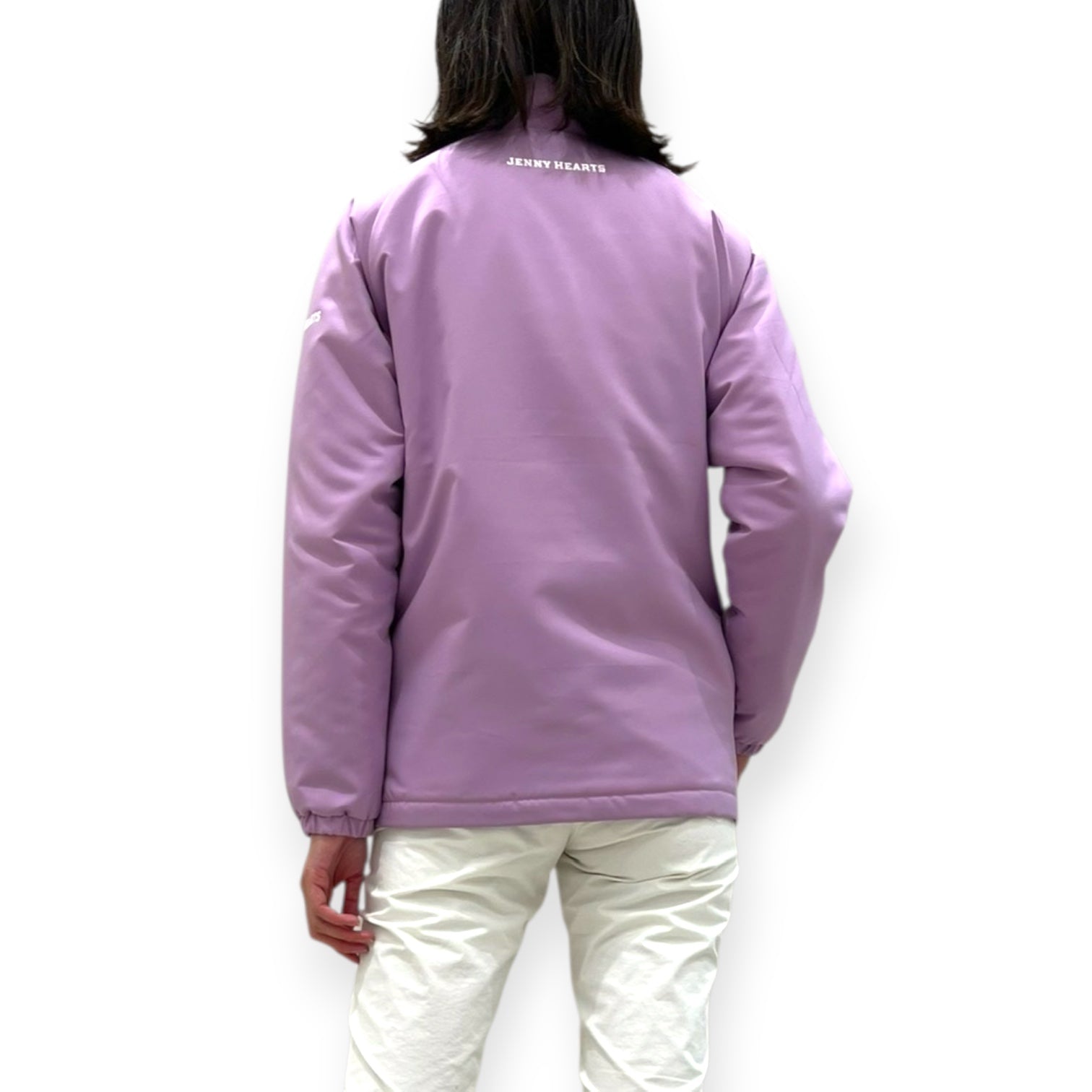 ユニセックス 中綿ブルゾン 長袖 暖かい アジャスター調整 保温 防風 防寒 アウター 大人 ジュニア