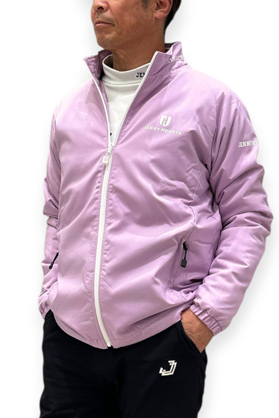 ユニセックス 中綿ブルゾン 長袖 暖かい アジャスター調整 保温 防風 防寒 アウター 大人 ジュニア