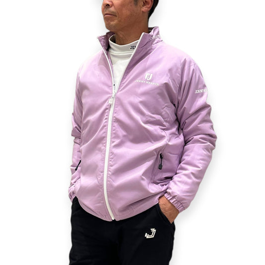 ユニセックス 中綿ブルゾン 長袖 暖かい アジャスター調整 保温 防風 防寒 アウター 大人 ジュニア