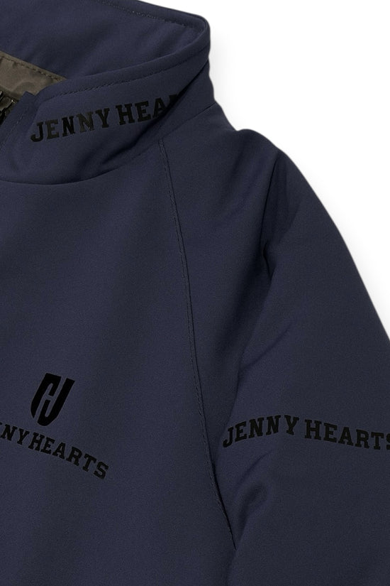 ユニセックス 中綿ブルゾン 長袖 暖かい アジャスター調整 保温 防風 防寒 アウター 大人 ジュニア